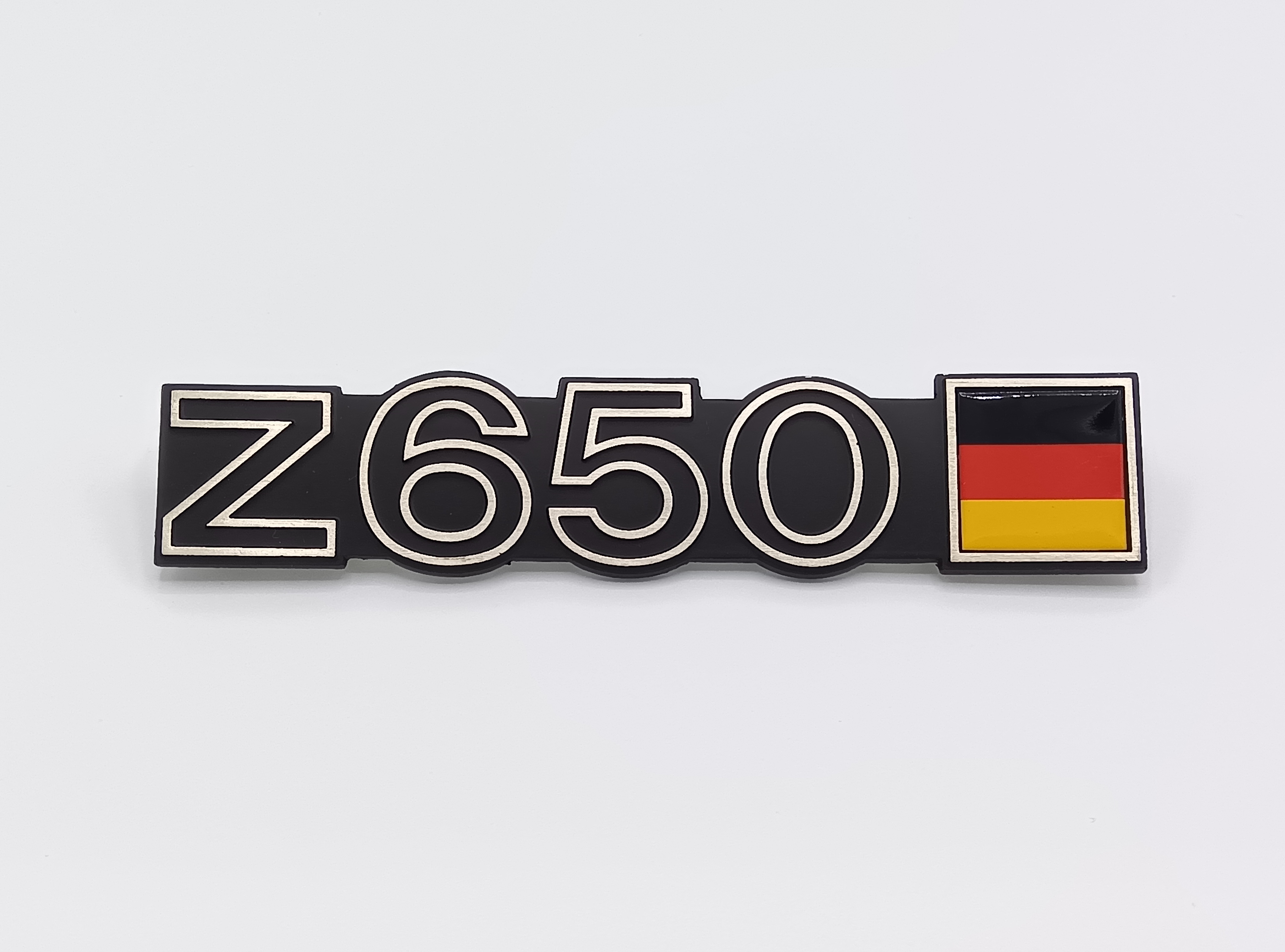1981年 Z650 SIDE COVER EMBLEM "ドイツ仕様　Z650"